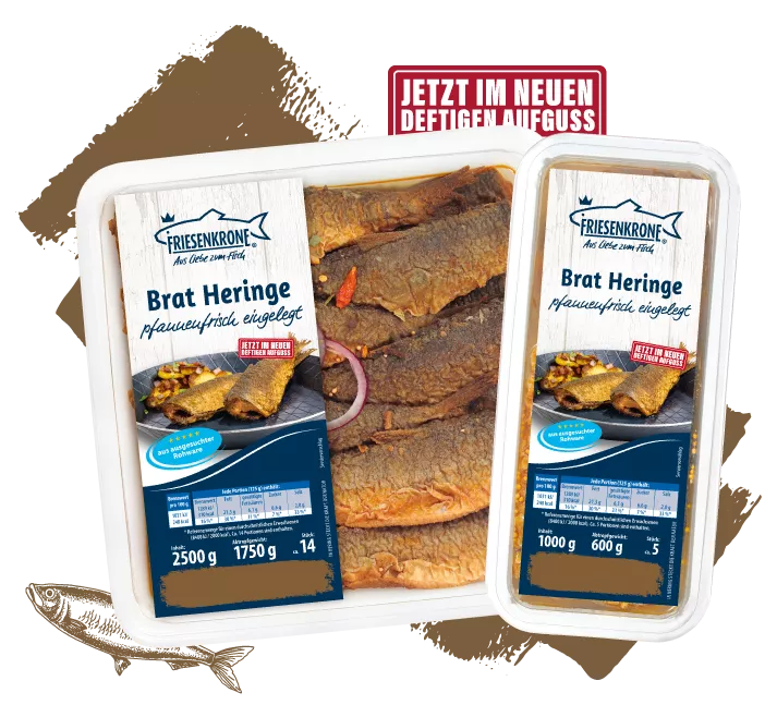 Bratheringe neuer Aufguss